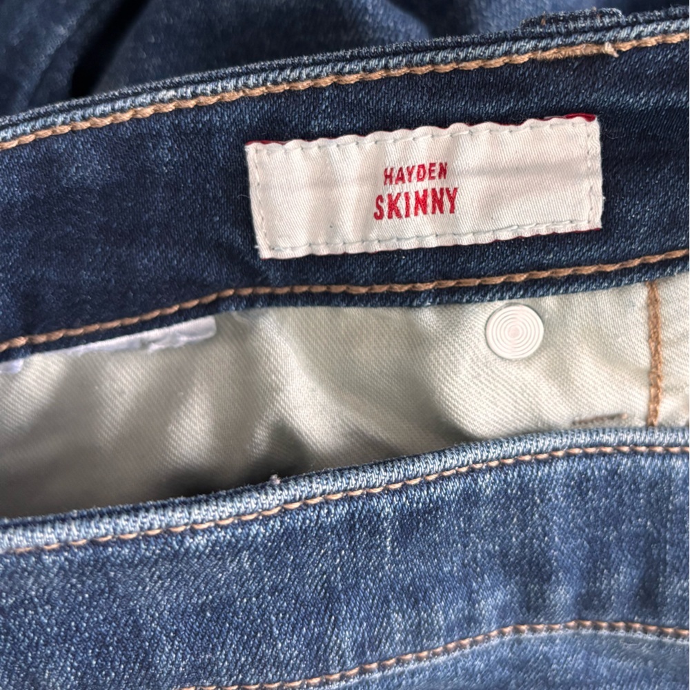 Lucky Brand Dark Blue Hayden Skinny Jeans size 14 - Picture 6 of 6